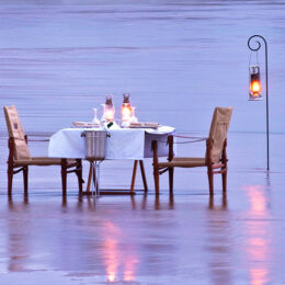 Bush Camp Co Romantic Dining, Zambia