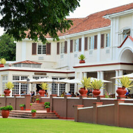 Terrace & Gardens-Victoria Falls Hotel